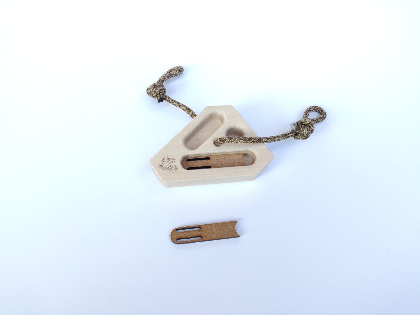 grip block for grip strength training with pocket inserts