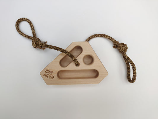 Grip board for climbing grip strength training greppbräda hängbräda hang board